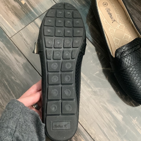 Victoria K Slip-On Loafer Buckle Flats - Picture 3 of 4